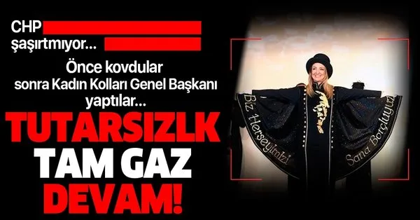 4 yil once chp den ihrac edilen aylin