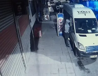 Hırsız, pazarcıyı terazisiz bıraktı