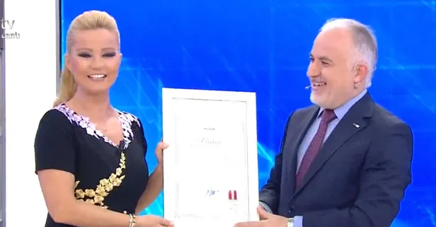 Müge Anlı’ya KIZILAY’dan Platin Madalya!