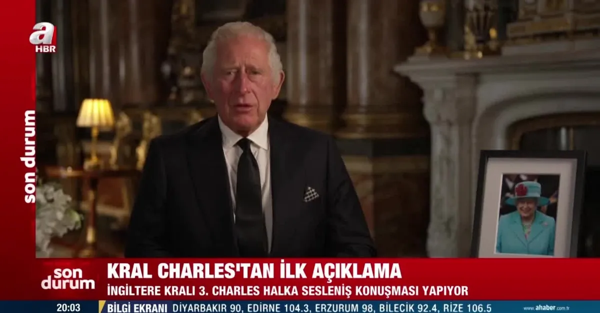 İngiltere'nin yeni kralı 3. Charles konuştu