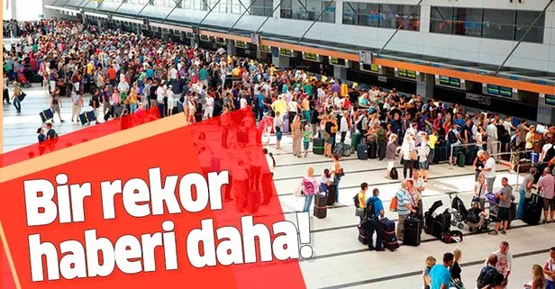 Antalya’da rekor! 10 milyon 765 bin 946 turist geldi