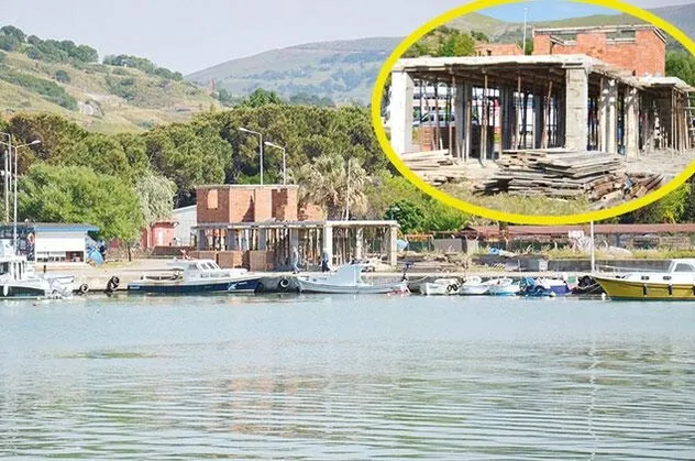 İYİ Partili Gökçeada Belediyesi, sit alanına iki katlı betonarme binalar inşa etti