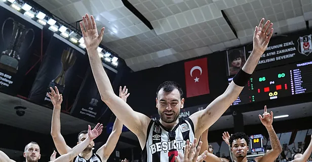 Beşiktaş GAİN Trabzonspor'u evinde devirdi: 86-80