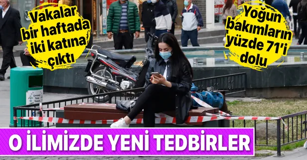 Vaka oranının iki katına çıktığı yoğun bakım doluluk oranının yüzde 71'den fazla olduğu Antalya'da ek tedbirler alındı