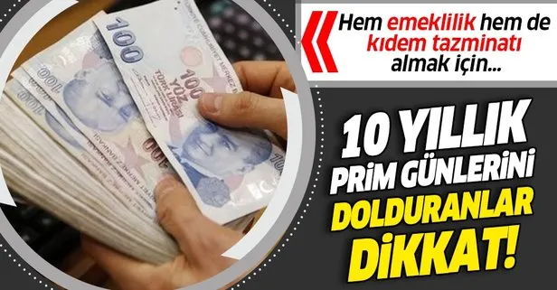 10 yıl çalışana tazminat imkanı