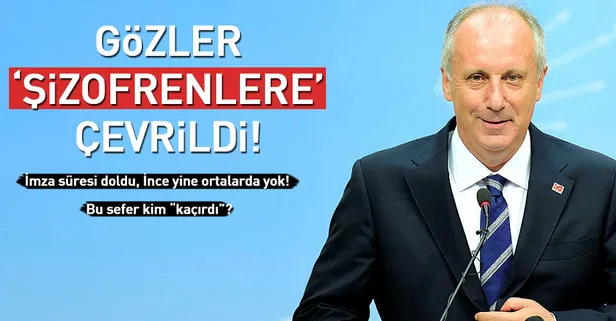 İmza süresi doldu, Muharrem İnce yine sessiz
