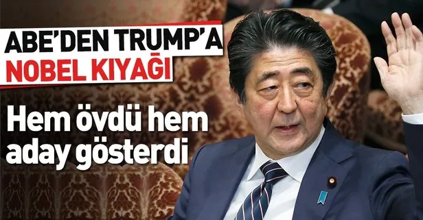 Abe’nin Trump’ı ricayla Nobel’e aday gösterdiği iddiası