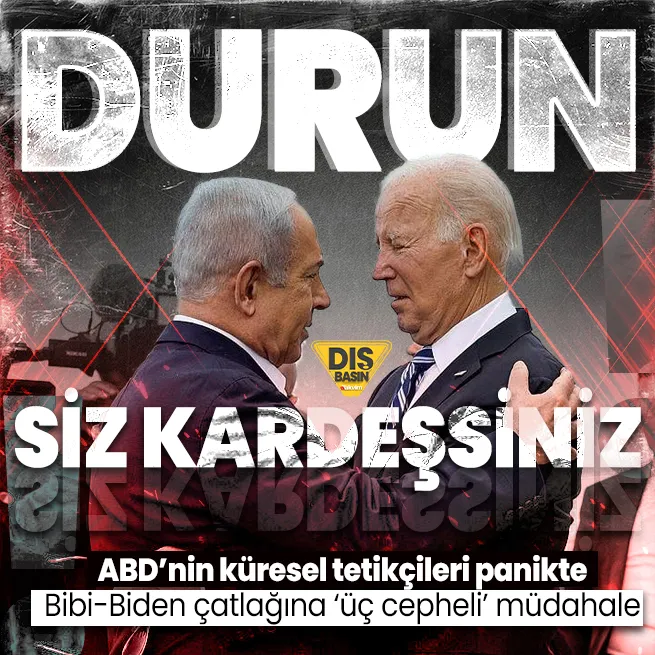 Netanyahu-Biden krizine ABD basınından müdahale! ‘Filistin devleti’ ayırdı Wall Street Journal birleştirmeye çalışıyor: Tel Aviv ve Washington üç cephede savaşıyor