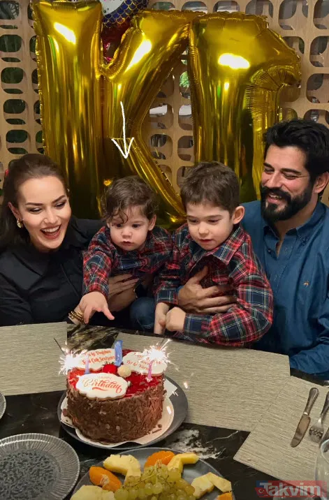 "Evde 3 tane Burak var" Fahriye Evcen oğulları Karan ve Kerem'le paylaşım yaptı Kerem'in ağabeyine benzerliği olay oldu! Eşi Burak Özçivit... - 12