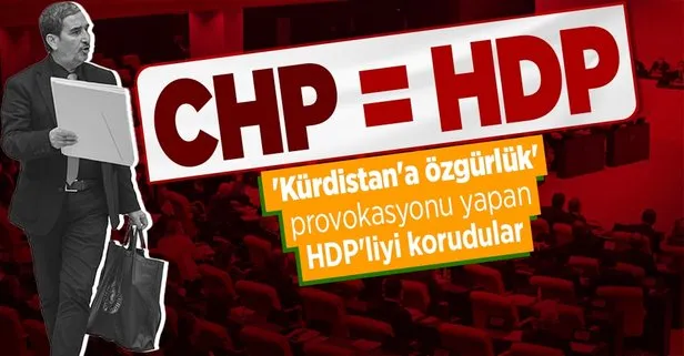 CHP, Kürdistan’a özgürlük provokasyonu yapan HDP’li Nusrettin Maçin’i korudu