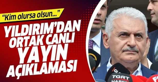 AK Parti İstanbul adayı Binali Yıldırım’dan İsmail Küçükkaya açıklaması