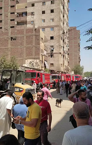 Mısır'da kilisede yangın faciası! Onlarca ölü ve yaralı var