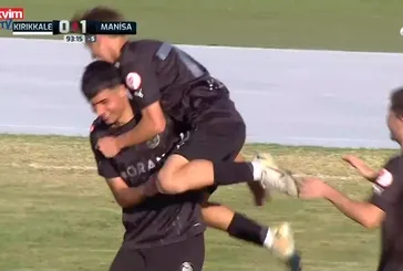 Gol: Yunus Emre Yüce | Kırıkkale Manisa: 0-2