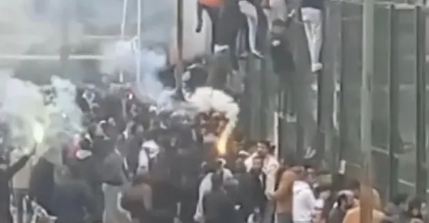 Bursa’da amatör maçta kavga çıktı, çevik kuvvet müdahale etti