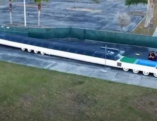 Dünyanın en uzun arabası daha da uzatıldı