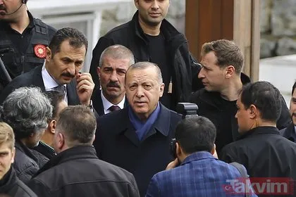 Başkan Erdoğan cuma namazını Kerem Aydınlar Camisi’nde kıldı