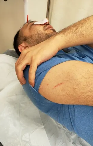 Kimliksiz kayıt yaptırmak istedi! Kabul etmeyen sağlık çalışanını darp etti