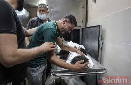 SON DAKİKA: İsrail çocukları uykularında katletti! Şehit olan Filistinli sayısı 130’a yükseldi