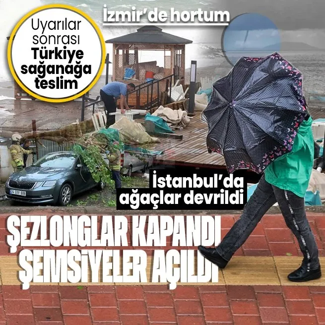 İstanbul’da sağanak alarmı! Sürücüler zor anlar yaşadı | Bugün hava nasıl olacak?