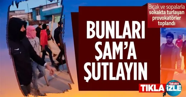 Adana’da sopa ve bıçaklarla yürüyen Suriye uyruklu 8 kişiye gözaltı! Sınır dışı edilecekler