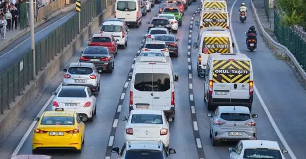 İstanbul'da sabah saatlerinde trafik yoğunluğu yaşandı!
