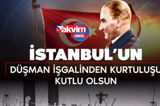 En kısa-uzun, coşkulu, bayraklı, GİF'li İstanbul'un Kurtuluşu RESİMLİ mesajları! 6 Ekim İstanbul'un Kurtuluşu kutlama mesajları sözleri 2022!