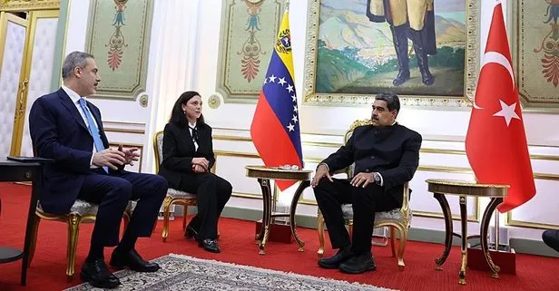 Venezuela Devlet Başkanı Maduro Dışişleri Bakanı Fidan’ı kabul etti: Erdoğan’ın Filistin duruşu dünyaya örnek teşkil ediyor