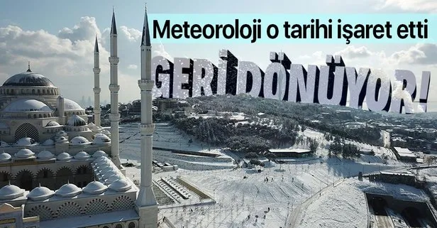 HAVA DURUMU | İstanbul’a kar yağışı geri mi dönüyor? Hafta sonuna dikkat! Meteoroloji 3 ili uyardı!