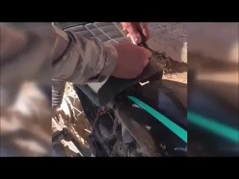 MSB o görüntüleri paylaştı! Barış Pınarı Harekât Bölgesi'nde motosikletteki patlayıcı etkisiz hale getirildi-1