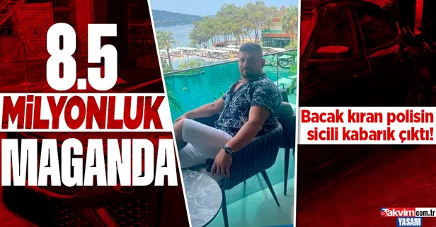 8.5 milyon değerindeki Maseratili polisin ilk vukuatı değilmiş! 7 ay önce gazinoda dehşet saçmış