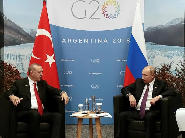 Başkan Erdoğan ile Putin görüştü