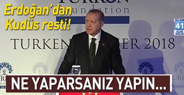 Cumhurbaşkanı Erdoğan Londra’da TURKEN Vakfı yemeğinde konuştu