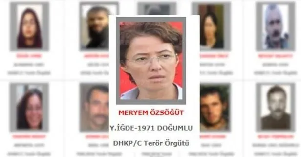 Gri listedeki terörist Meryem Özsöğüt İstanbul’da yakalandı