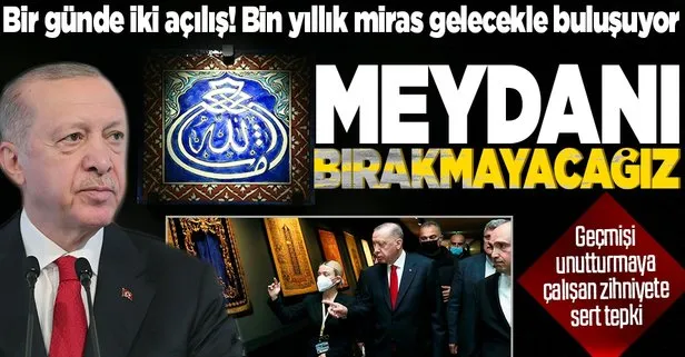 Başkan Erdoğan’dan İslam Medeniyetleri Müzesi açılışında önemli açıklamalar
