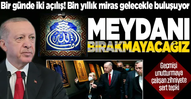Başkan Erdoğan'dan İslam Medeniyetleri Müzesi açılışında önemli açıklamalar