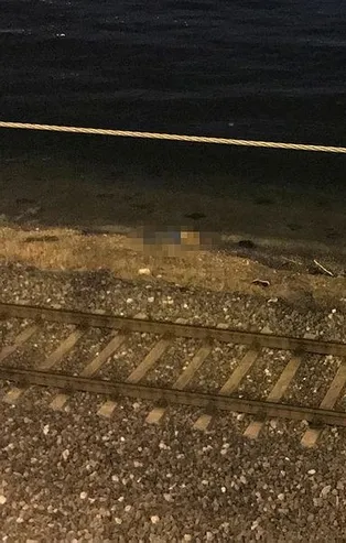 İzmir'de İZBAN treninin çarptığı kişi öldü