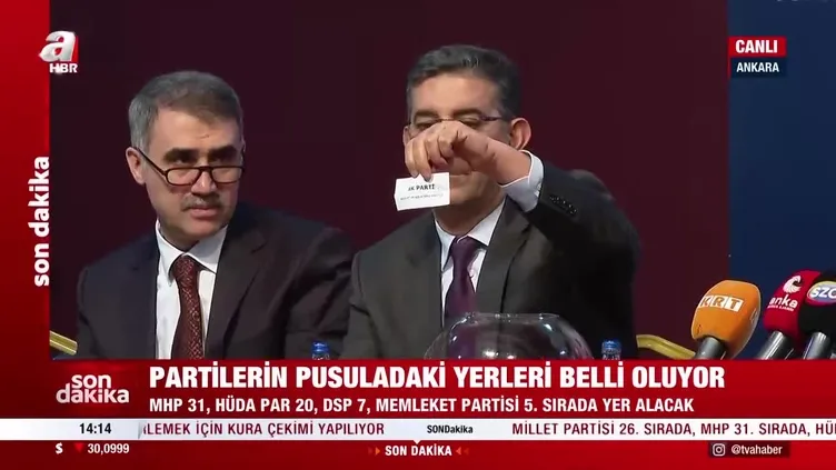 AK Parti pusulada 1. sırada!
