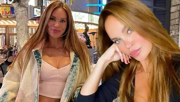 “Giyinmeyi unutmuş” Ebru Şallı dekoltede sınır tanımadı! Sosyal medyada tepki çekti