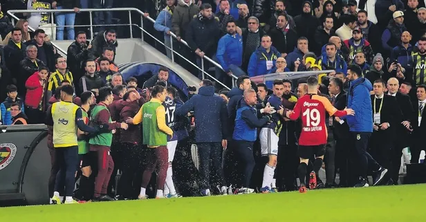Fenerbahçe-Galatasaray derbisinin ardından 10 isim PFDK'’lık oldu