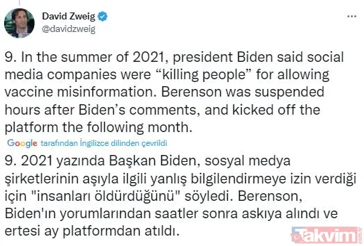 Elon Musk'tan 9. ve 10. Twitter ifşaatları! CIA, FBI ve Pentagon sansürü ifşa oldu: Dikkat çeken Kovid-19 detayı - 26