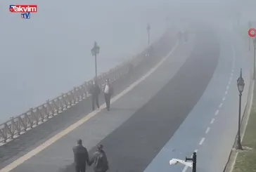 Marmara Denizi'nde yoğun sis etkili oldu