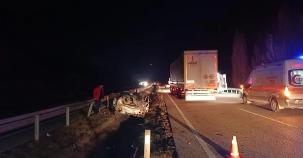 Otostop yolculuğu faciayla bitti: 1 ölü, 2 yaralı