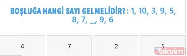 Bu testi çözmek o kadar kolay değil benim diyen zor çözer! Sadece dahiler 30 saniyede çözüyor - 3