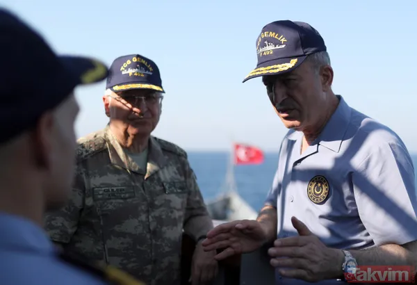 Bakan Akar ve komutanlardan Doğu Akdeniz çıkarması! - 2
