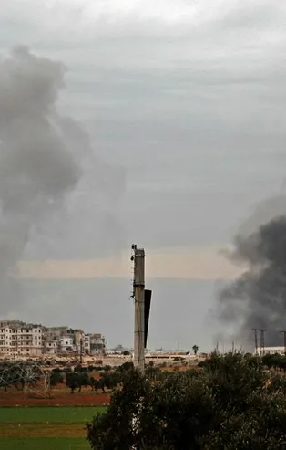 Son dakika: İdlib'de Esed rejiminin katliamlarına terör örgütü YPG/PKK'dan destek