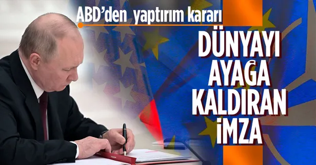 Putin'in Donetsk ve Luhansk kararı dünyayı ayağa kaldırdı! NATO, ABD ve AB'den peş peşe açıklamalar