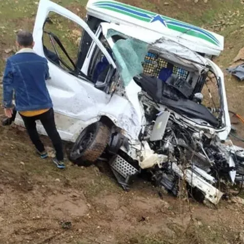 Mardin’de feci kaza: 1 ölü 7 yaralı