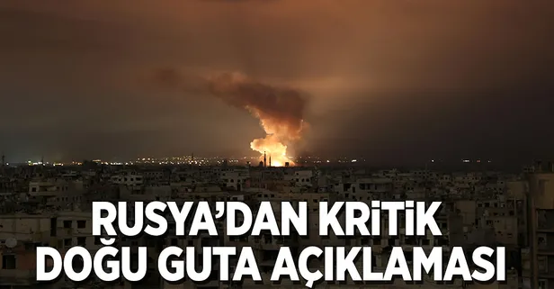 Rusya'dan kritik Doğu Guta açıklaması