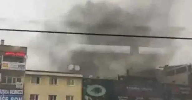 Son dakika: İstanbul Şirinevler’de AVM yangını!