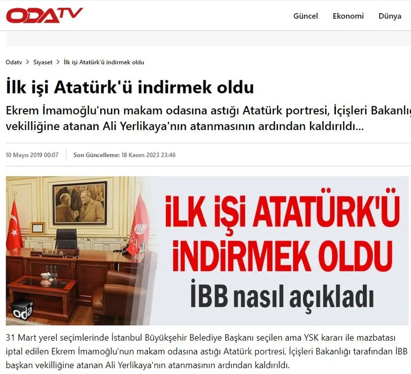 Ekrem İmamoğlu'nun "Atatürk tablosu indirildi" yalanı bir kez daha patladı! Beslediği trol ifşa etti-3